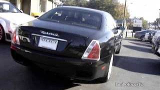 Maserati Quattroporte GTS Sound [upl. by Suzetta101]