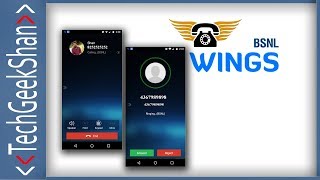 BSNL Wings Mobile App Activation and Calling  First look [upl. by Piane]