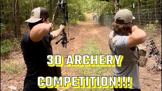 Unlimited outdoors battles it out on the range Mathews vs PSE bowhunting archery [upl. by Solley12]