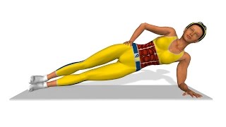 Definir abdomen rapidamente Side Plank [upl. by Nosdivad985]