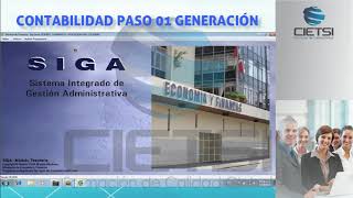 CONTABILIDAD PASO 01 GENERACIÓN  PLANILLA DE VIATICOS SIGA MEF [upl. by Irmine727]