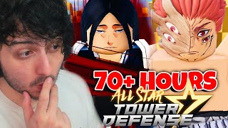 I Spent 70 HOURS Becoming quotThe Strongest in Historyquot in All Star Tower Defense ASTD [upl. by Hagan716]