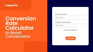 Free Conversion Rate Calculator  Conversion Rate Optimization  Optimize ROI [upl. by Ocirred]