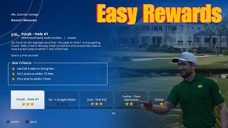 Quick Challenges to get you Rewards  EA SPORTS PGA TOUR [upl. by Anyela]