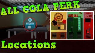 EVERY Cola Perk Roblox Endless Survival Survive And Kill The Killers In Area 51 [upl. by Anyak]