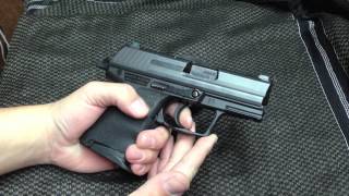 Heckler amp Koch P2000sk 40 pistol HampK P2000 compact  quick tabletop review [upl. by Constantia518]