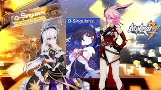 Q Singularis  Swallowtail Phantasm gameplay  Honkai Impact 3 [upl. by Ennail154]