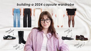 styling 24 outfits for 2024 with a capsule wardrobe [upl. by Lebana]