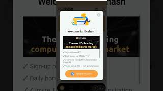 Nicehash mining app withdrwal proof shorts withdrowproof nicehash [upl. by Michail331]