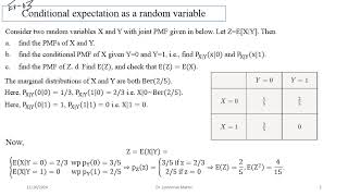 L15 Further on conditional expectation of DRVs [upl. by Anirrok303]