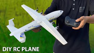 Amazing Build micro RC plane  Antonov An 22 [upl. by Studner795]