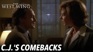 CJs Comebacks  The West Wing [upl. by Desiree]