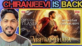 VISHWAMBHARA  OFFICIAL TEASER REACTION । BY FACTOM 20 [upl. by Ahiel]