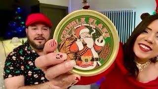 Cringle Flake 2023 Tobacco Review “Popping” the Tin Pipe Tobacco Blend Review Series [upl. by Oicram]