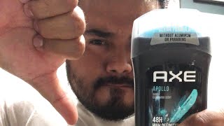 Ricky Talk AXE APOLLO SAGE amp CEDARWOOD SCENT DEODORANT REVIEW [upl. by Dwinnell670]