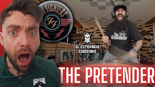 quotUK Drummer REACTS to FOO FIGHTERS  THE PRETENDER  DRUM COVER BY EL ESTEPARIO REACTIONquot [upl. by Assillim]