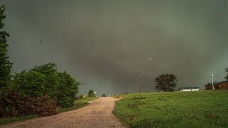 END OF THE WORLD TORNADO UP CLOSE  Sulphur Oklahoma Raw Footage May 9 2016 [upl. by Rumit896]