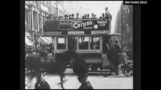 Berlin Street Scenes Beautifully Caught on Film 19001914 [upl. by Crin955]