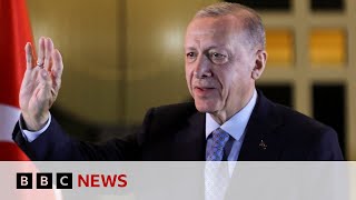 Turkish election victory for Erdogan leaves nation divided  BBC News [upl. by Wheelwright]