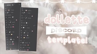 ｡˚⋆🍥﹕ aesthetic dollette  coquette  babycore FREE discord server template 、ely °｡˚✿ [upl. by Krever]