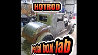 HOTROD BUDGET CLUTCH AND PEDAL BOX FABRICATION [upl. by Nugesulo632]