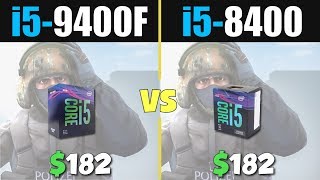 i59400F vs i58400 benchmarks [upl. by Rann399]