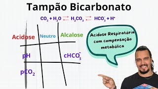 Acidose e alcalose respiratória Pacientes Fictícios para entender o Tampão Bicarbonato [upl. by Aisan]