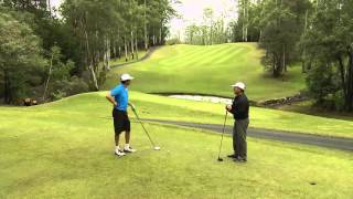 Golf Getaway at Bonville Golf Resort  18th Hole [upl. by Yrolam58]