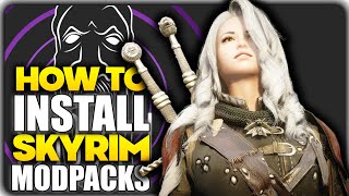 How to Download 1000 Mods For Skyrim The EASY Way  Wabbajack Auto Installer [upl. by Irb]