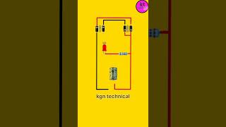 AC to DC converter 6v 12v 24 Circuit diagram shorts [upl. by Merrick]