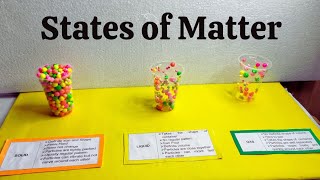 States of Matter ModelSolid Liquid and GasMolecular Arrangement Mod statesofmattersolidliquidgas [upl. by Alleiram589]