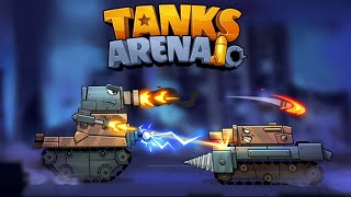 Tanks Arena io Craft amp Combat Mobile Gameplay Android [upl. by Ibok]