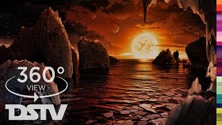 Explore The Surface Of Exoplanet TRAPIST 1  360° VR Space Video [upl. by Eerrahs]