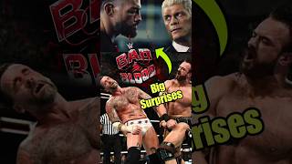 Big Surprises at WWE Bad Blood wwe shorts [upl. by Ternan]