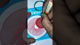 Easy Spirograph  Spirograph art by Alek shorts youtubeshorts [upl. by Nolyag]