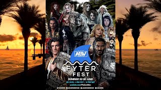 AEW FYTER FEST 5 en vivo desde Orlando Florida  300624 [upl. by Bowyer]