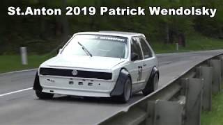 Hillclimb StAnton 2019 Patrick Wendolsky VW Polo Proto [upl. by Naujat574]