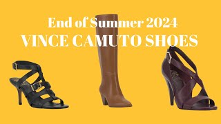 Vince Camuto End of Summer Shoe Review [upl. by Huoh]