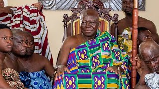 OTUMFUO OSEI TUTU II ASANTEHENE CEREBRATES THE 8TH AWUKUDAE IN 2024 [upl. by Gnidleif]