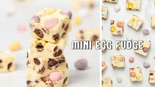 How to Make Cadbury Mini Egg Fudge  Movers  Bakers [upl. by Cerellia]