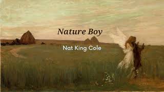 Nature Boy  Nat King Cole Letra  Lyrics [upl. by Oterol]