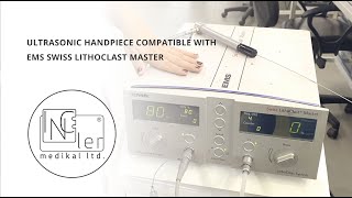 ULTRASONIC HANDPIECE COMPATIBLE WITH EMS SWISS LITHOCLAST MASTER [upl. by Axe868]