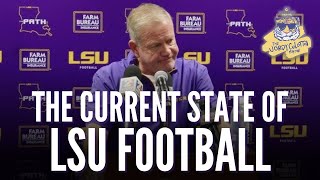 LSU Football Update from Brian Kelly  What is the CURRENT STATE of the Program [upl. by Temp]