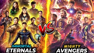 Avengers Vs Eternals  Which team is more powerful   HINDI [upl. by Annet]