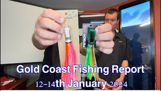 Gold Coast Fishing Report 1214th January 2024 [upl. by Schoof]