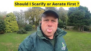 Should You Scarify Or Aerate Your Lawn FIRST [upl. by Lhamaj]