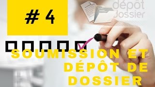 Soumission de dossier et prendre rendez vous pour le dépôt de dossier [upl. by Eerrahs]