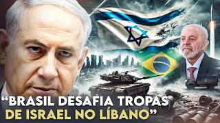 Risco do CONFRONTO Brasil vai arrumar briga com Israel que começa a perder a paciência [upl. by Ted]