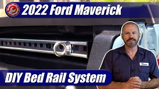 20222024 Ford Maverick DIY Bed Rail Anchor System [upl. by Gnep]