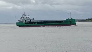 Shipping in Waterford estuary 🇮🇪 [upl. by Jews]